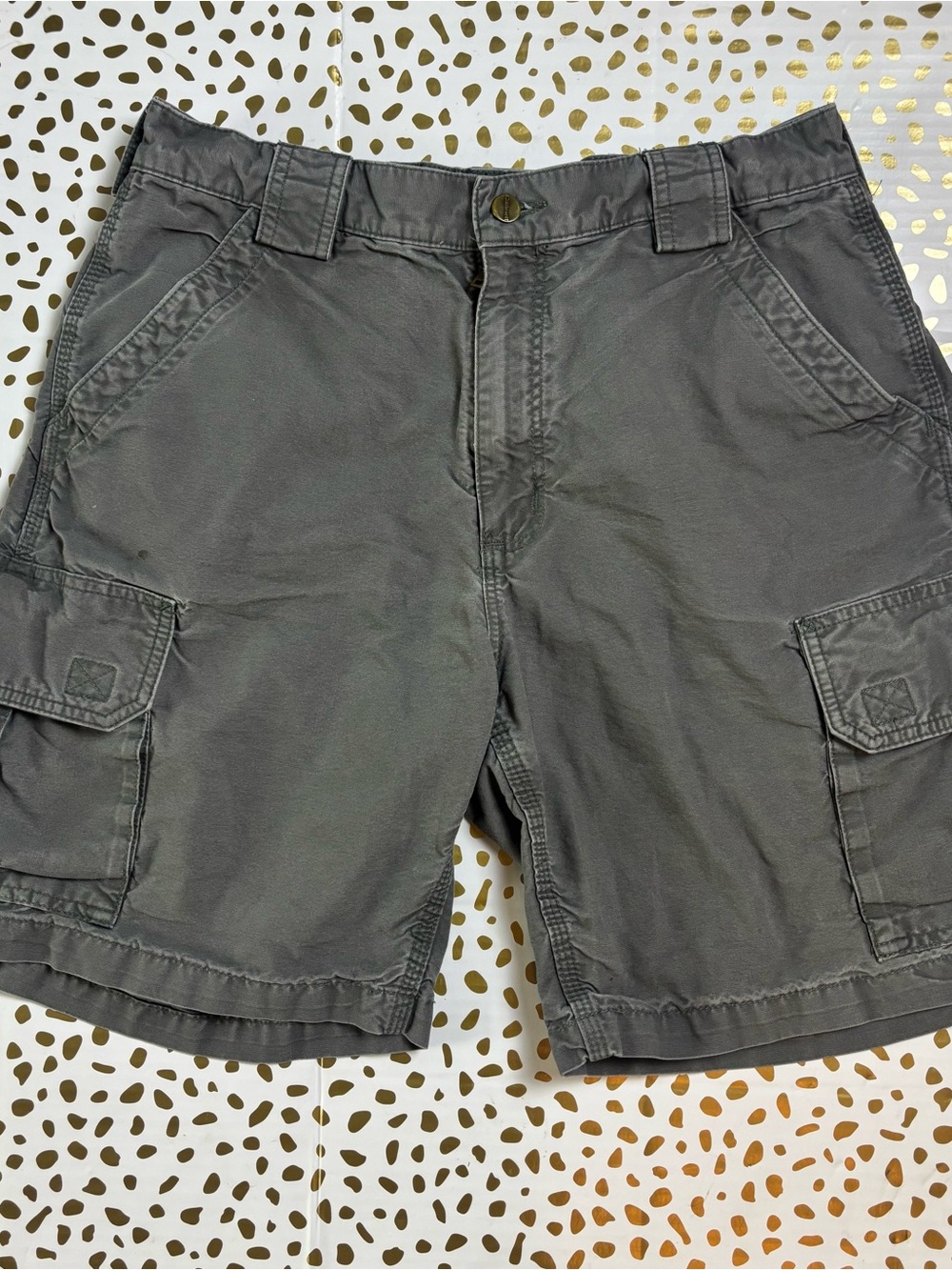 Carhartt Men's Cargo Shorts in Charcoal Gray